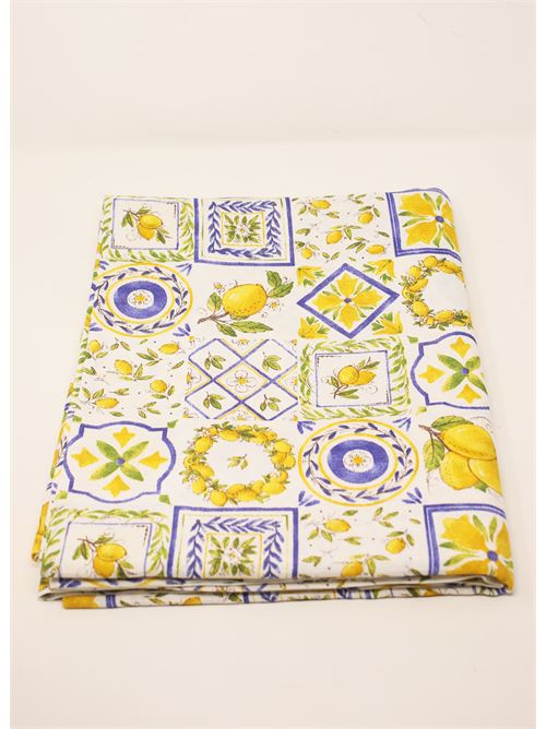 Tovaglia in cotone con stampa stile Capri Capri Me | TOLIMO4LIMONI